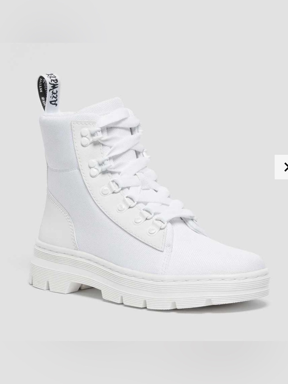 NWOT, Dr. Martens Combs Tech White
Women's Boots